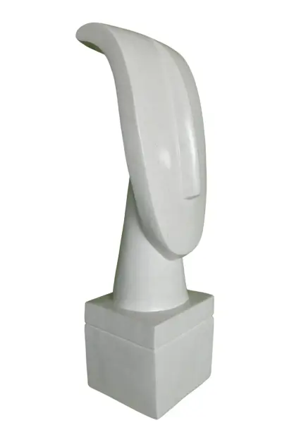 Artikelbild 4 des Artikels “Abstract head, 99cm Height | Terazzo, White color “
